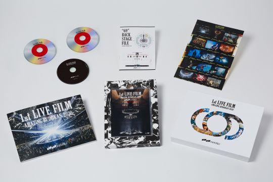 完全受注生産商品「1st LIVE FILM -AMAZING BUDOKAN 2020-【豪華限定セット】」(Blu-ray+2CD+PHOTO  BOOK+DATA FILE+STICKER SHEET)