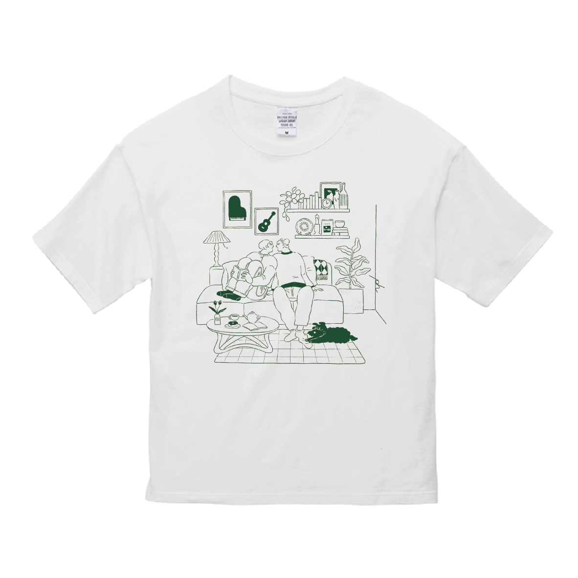 PenthouseビッグシルエットTee (White) S | VICTOR ONLINE STORE