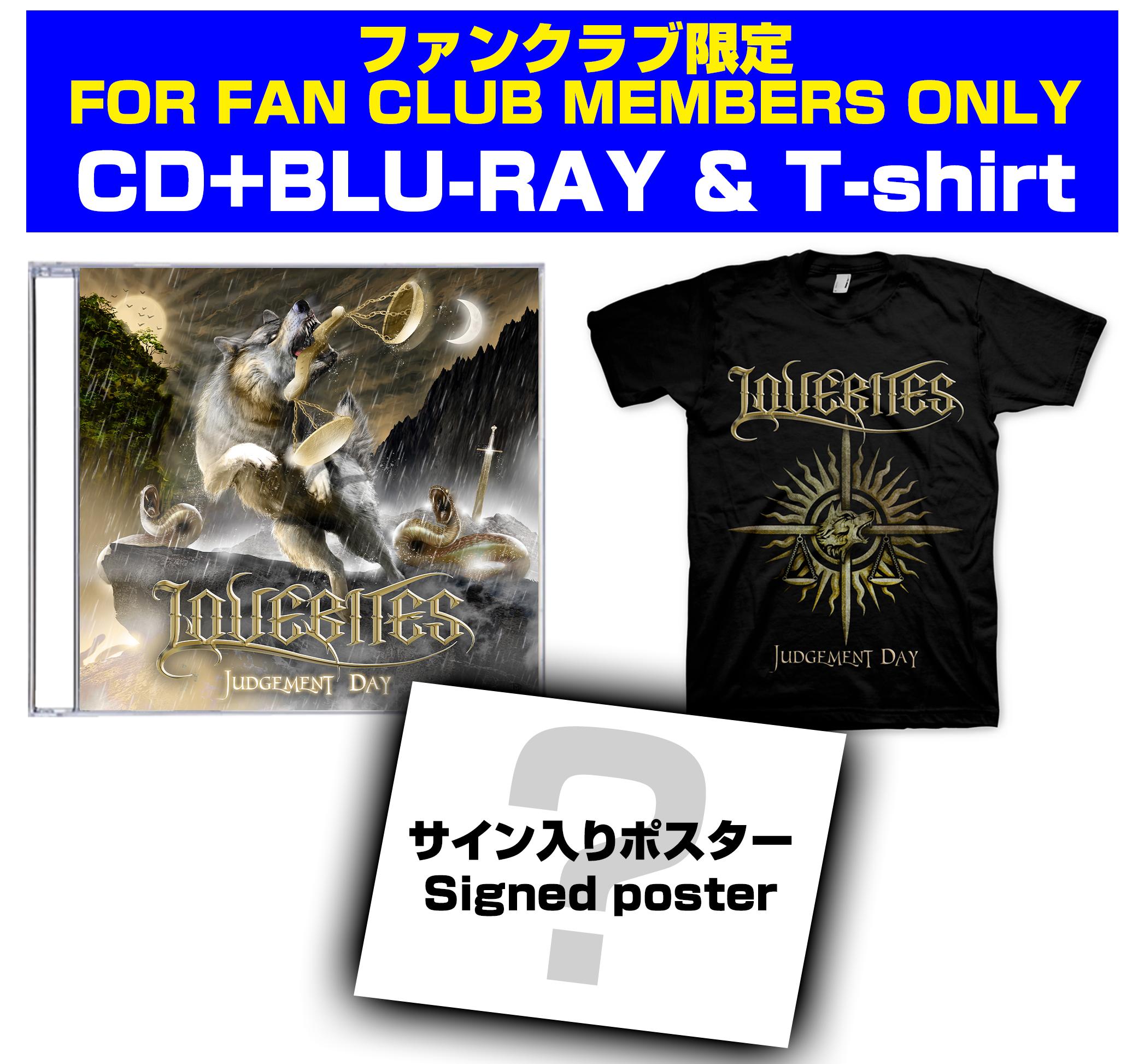 FC専用】『JUDGEMENT DAY』(CD+Blu-ray)＋Tシャツ(S)＋ポスター
